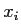$x_{i}$